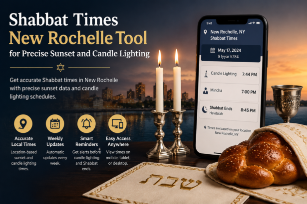 shabbat times new rochelle