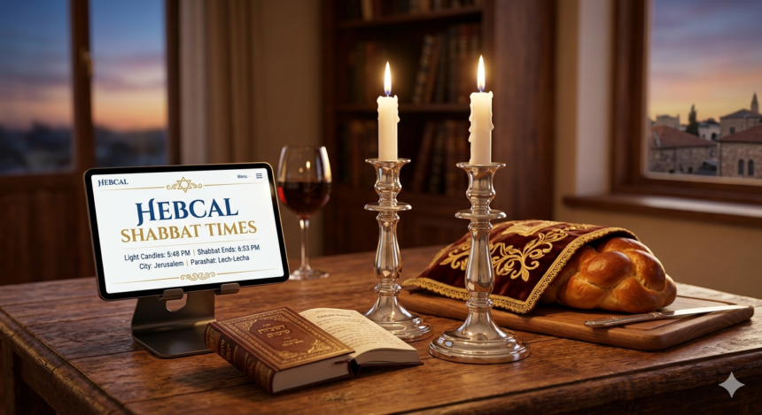 Hebcal Shabbat Times