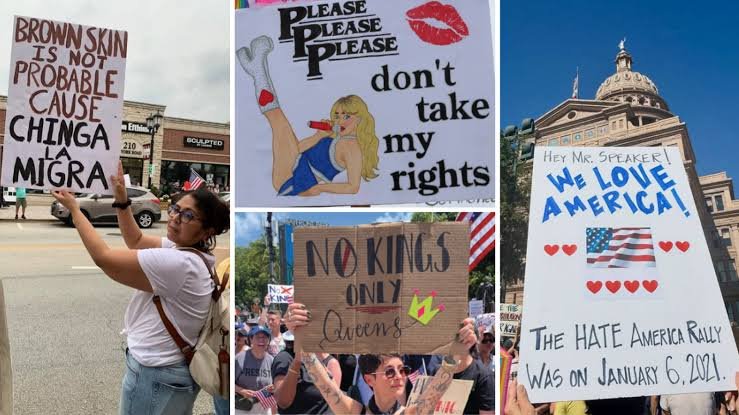 no kings sign ideas